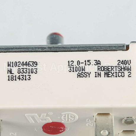 WPW10244639 Whirlpool Switch-Inf