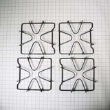 WPW10268483 Whirlpool Stove Oven Range 4 Piece Black Grate Kit