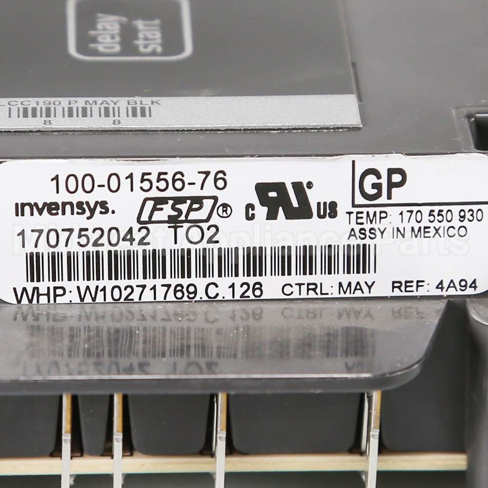 WPW10271769 Whirlpool Cntrl-Elec