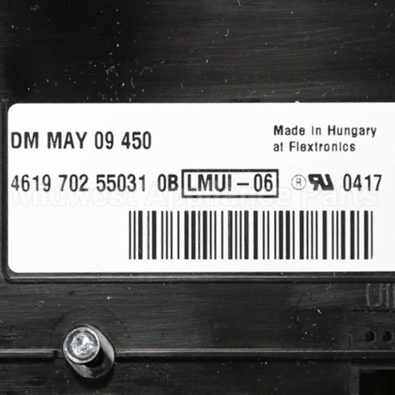 WPW10283493 Whirlpool Cntrl-Elec