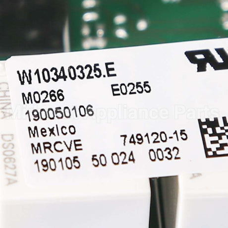 WPW10340325 Whirlpool Cntrl-Elec