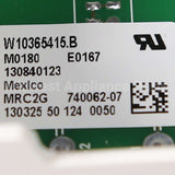 WPW10365415 Whirlpool Cntrl-Elec