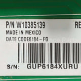 WPW10370328 Whirlpool Cntrl-Elec