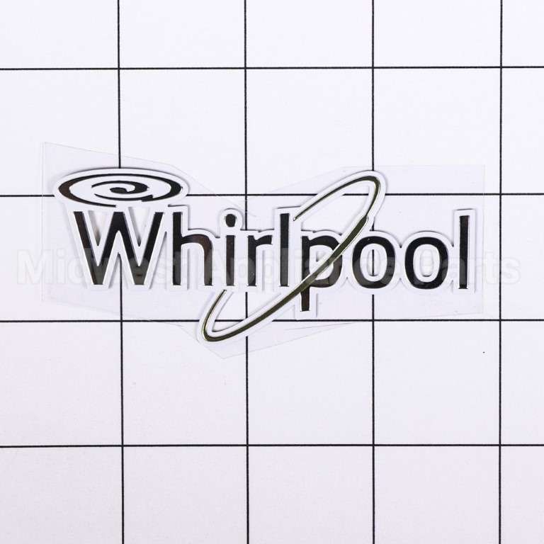 WPW10391355 Whirlpool Nameplate