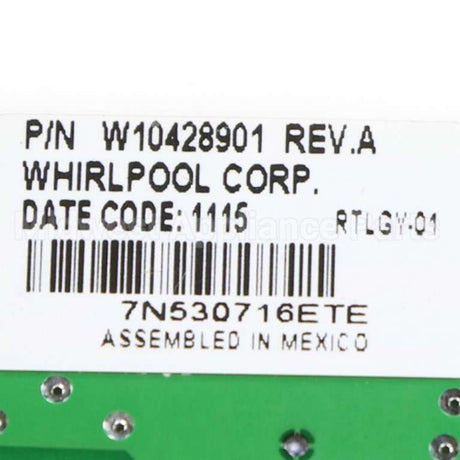 WPW10428901 Whirlpool Cntrl-Elec
