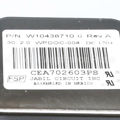 WPW10438710 Whirlpool Cntrl-Elec