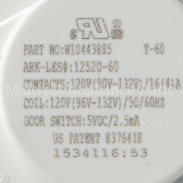 WPW10443885 Whirlpool Latch