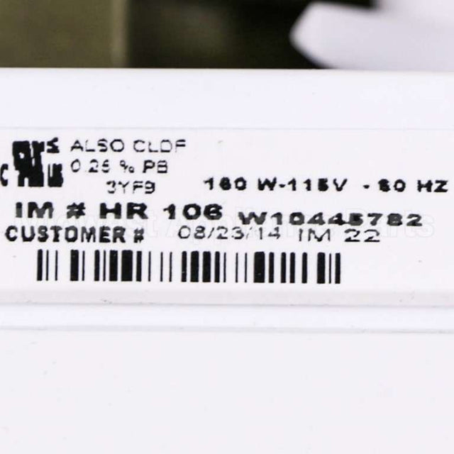 WPW10445782 Whirlpool Ice Maker Assy, 22' Idi