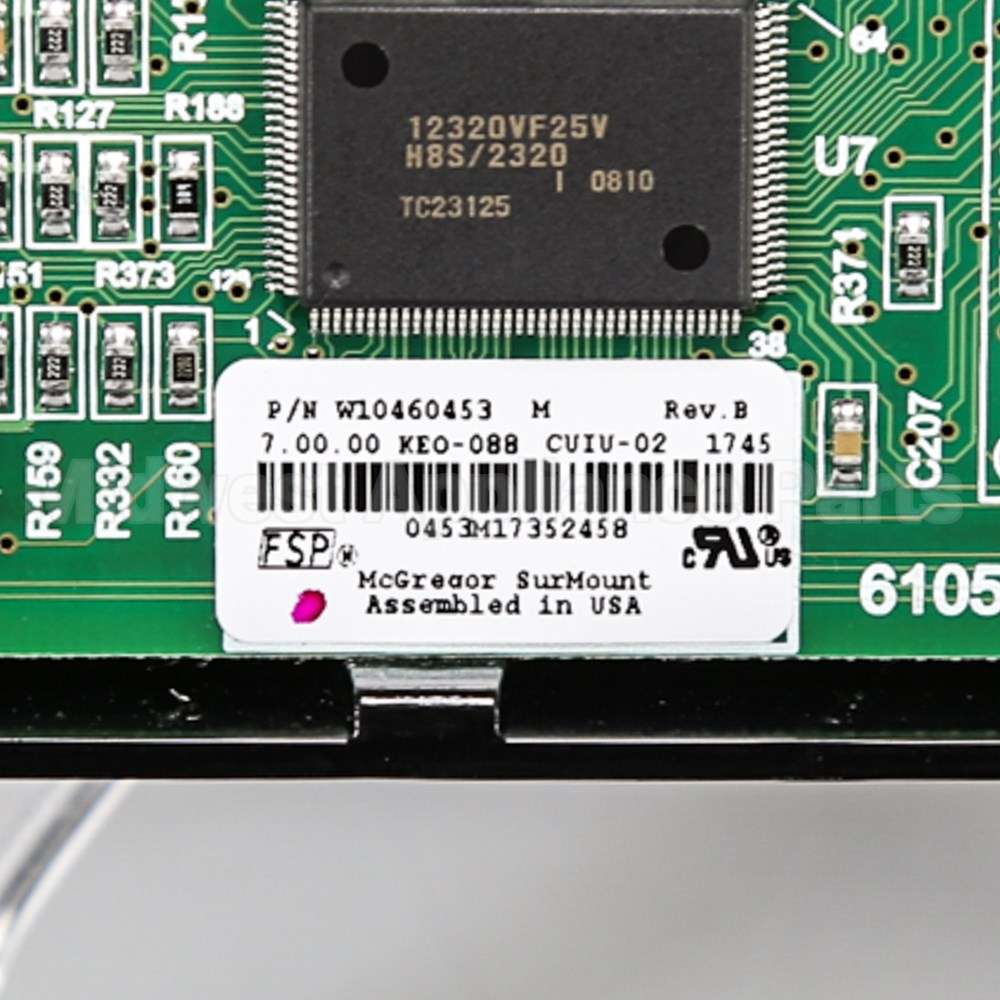 WPW10460453 Whirlpool Cntrl-Elec