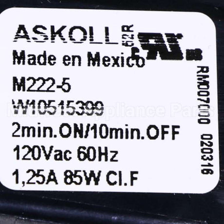 WPW10515399 Whirlpool Pump-Water