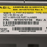 WPW10577895 Whirlpool Cntrl-Elec