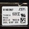WPW10603096 Whirlpool Cntrl-Elec
