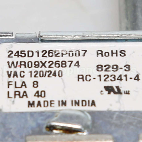 WR09X26874 GE Control Temp