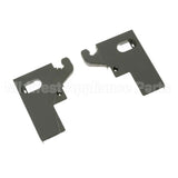 WR17X20163 GE Hinge Endcap Asm Gy (2Pk)