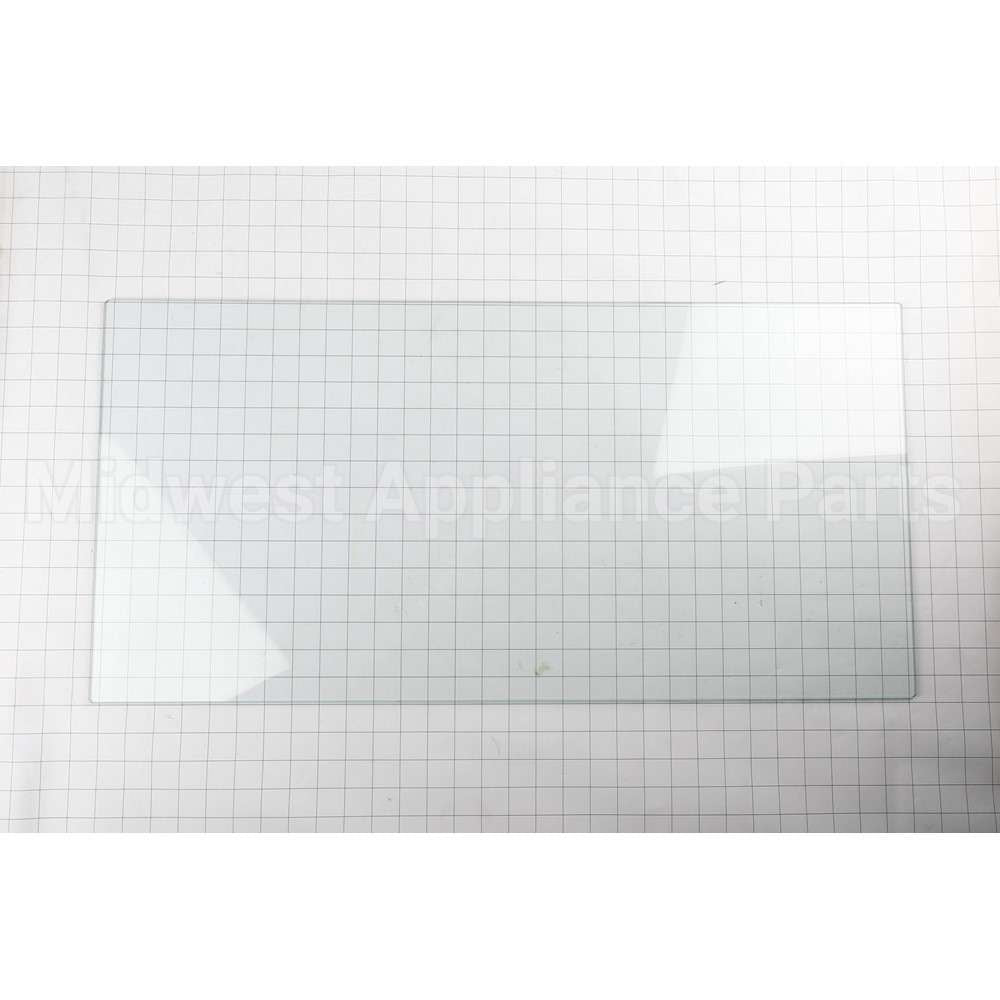WR32X32469 GE Vegetable Pan Frame Glass - Profile
