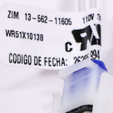 WR51X10138 GE Heater Thaw