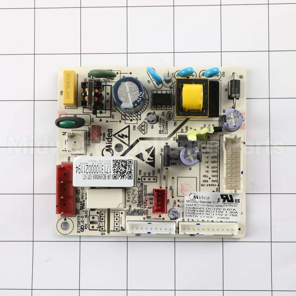 WR55X43387 GE Main Control Board