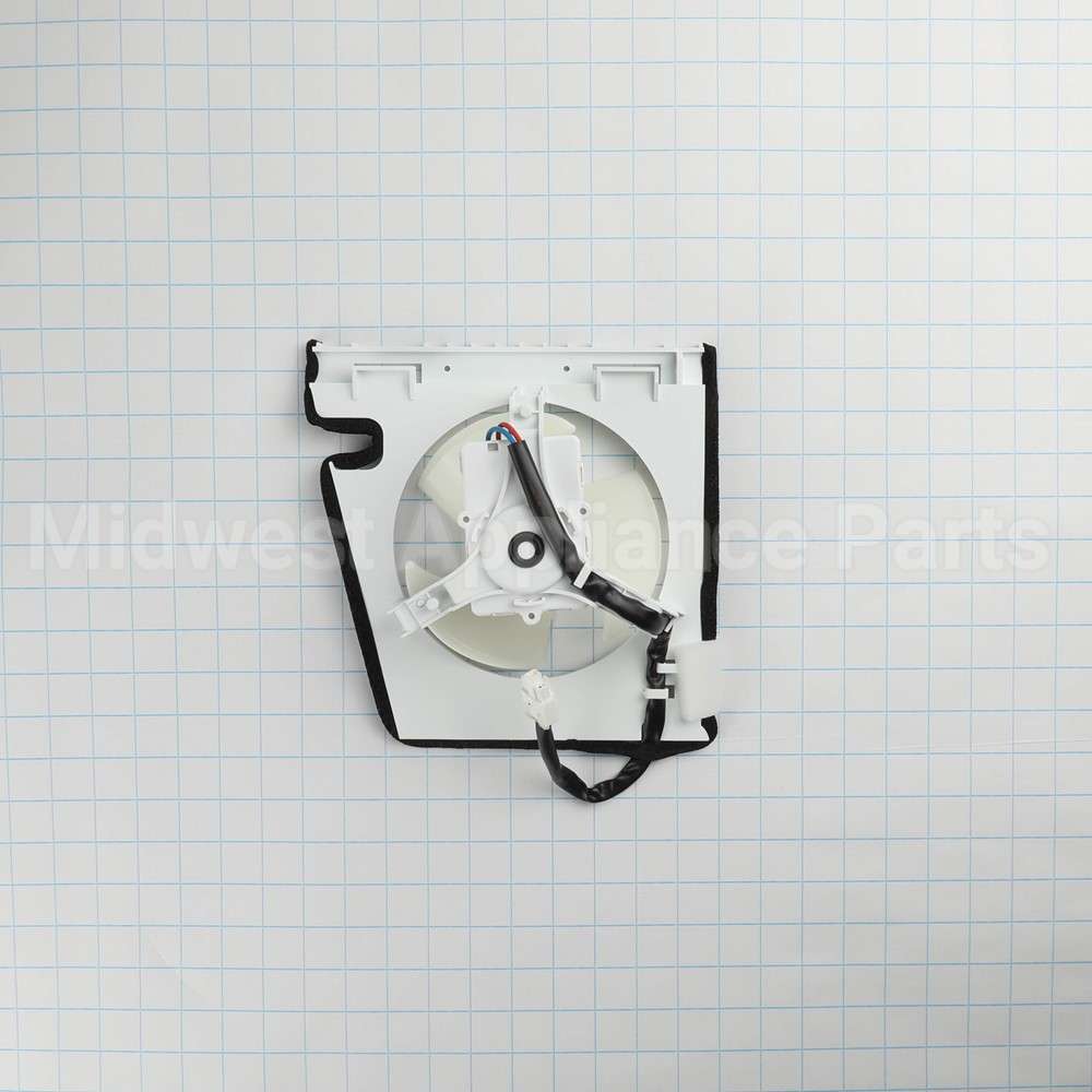 WR60X25786 GE Cond Fan & Housing Asm