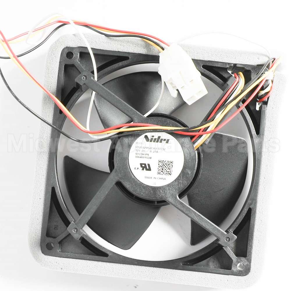 WR60X42165 GE Dc Fan & Gasket Assembly