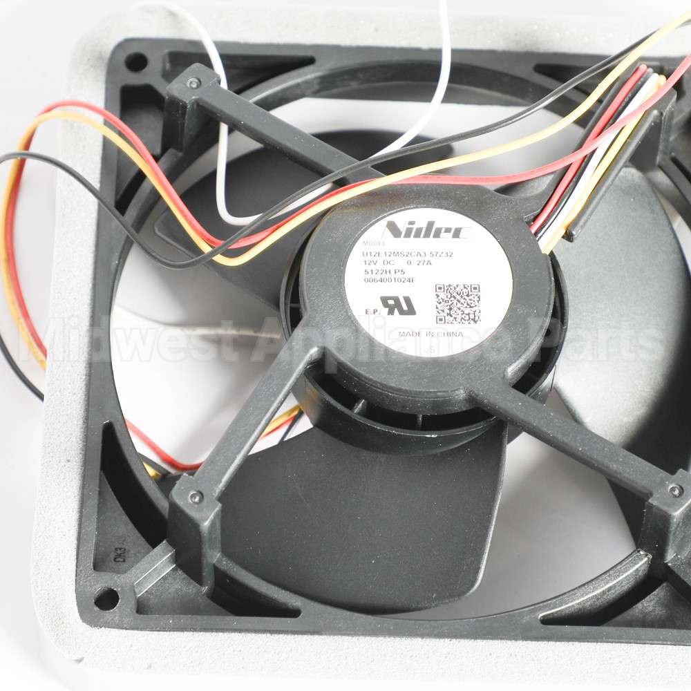 WR60X42165 GE Dc Fan & Gasket Assembly