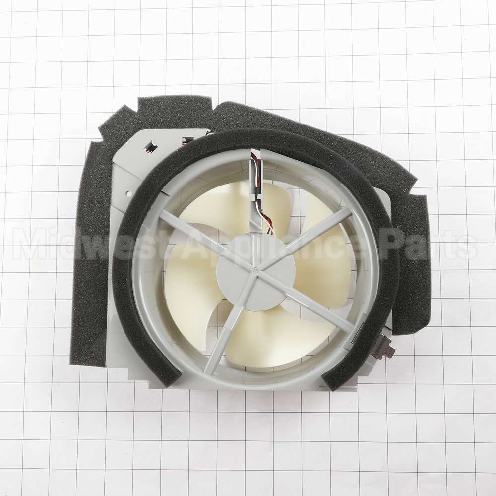 WR60X43906 GE Condenser Fan Assembly