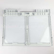 WR71X42026 GE Full-Width Drawer Cover With Glass