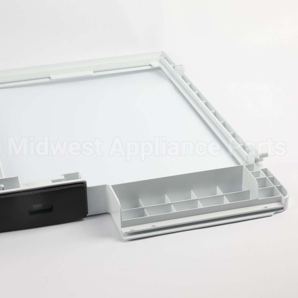 WR71X42026 GE Full-Width Drawer Cover With Glass