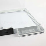 WR71X42026 GE Full-Width Drawer Cover With Glass