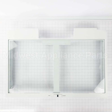 WR71X42032 GE Full-Width Drawer Cover With Glass