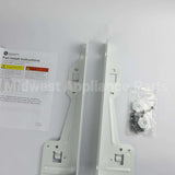 WR78X37409 GE Freezer Drawer Front - Stainless Steel