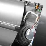 WR78X37441 GE Refrigerator Door - Left Hand Dispenser Stainless Steel