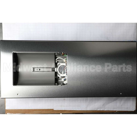 WR78X37441 GE Refrigerator Door - Left Hand Dispenser Stainless Steel