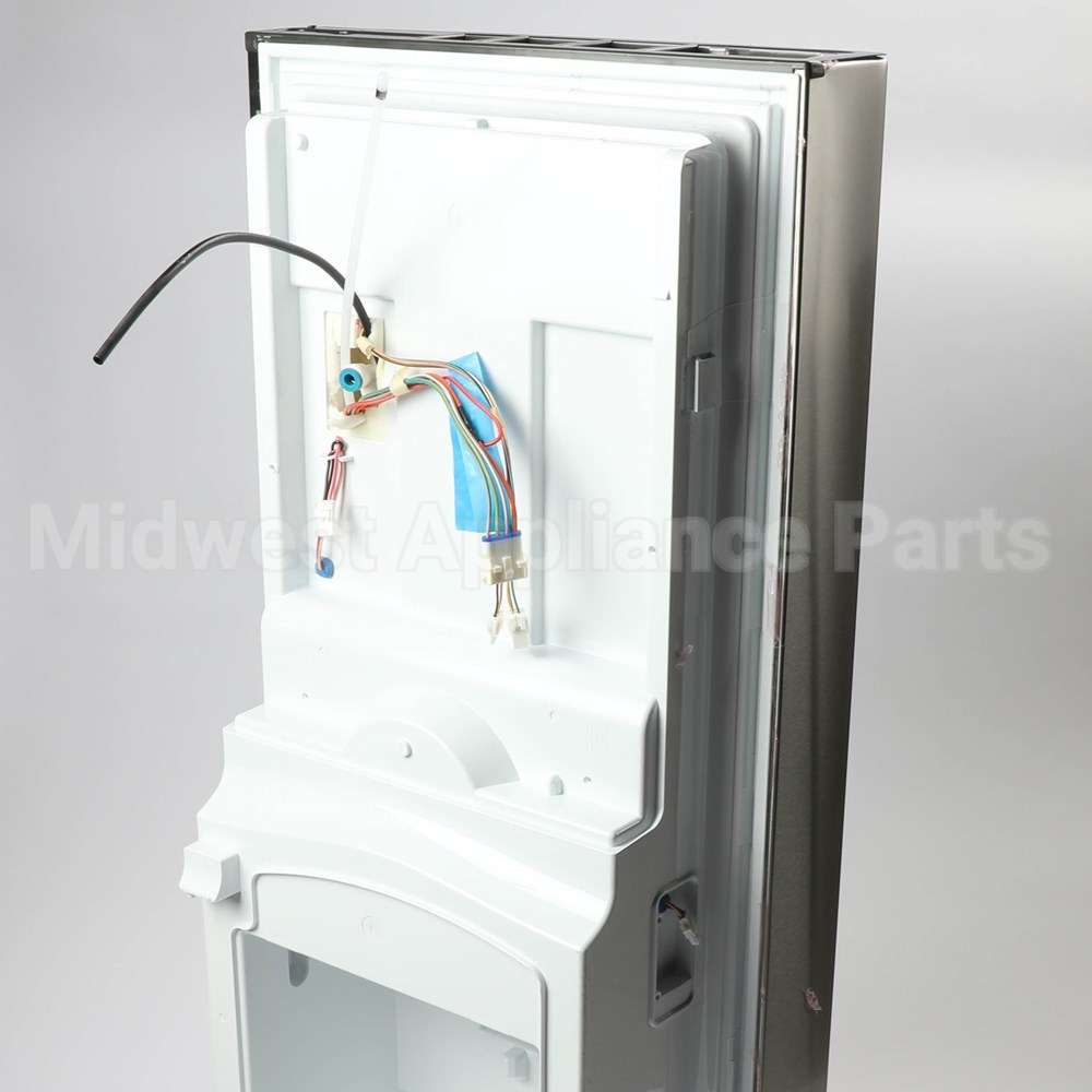 WR78X37452 GE Refrigerator Door - Left Hand Stainless Steel