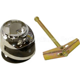 WS10X10045 GE Faucet Base Chrome