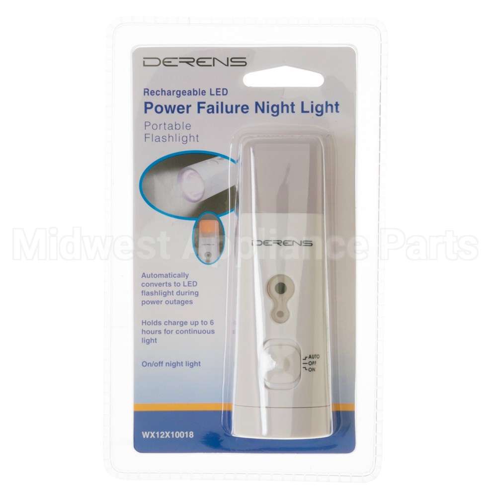 WX12X10018 GE Power Failure Light - 6 Hour Battery