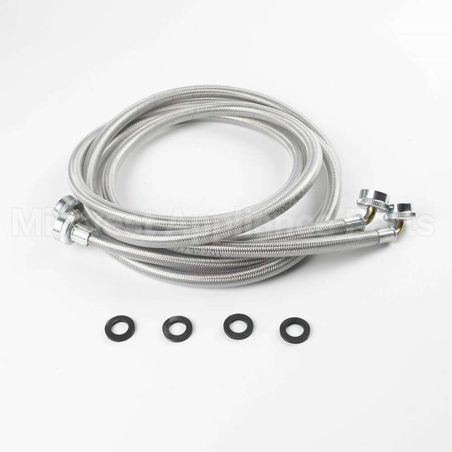 WX14X10011 GE Universal 6' Stainless Steel Hoses 2Pk