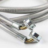 WX14X10011 GE Universal 6' Stainless Steel Hoses 2Pk