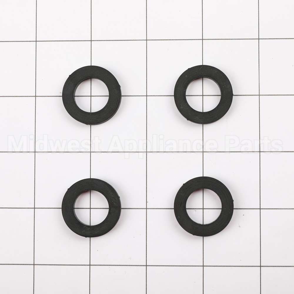 WX14X10017 GE 2Pk-Plymr Coated 4' Washer Hoses 90 Elbow