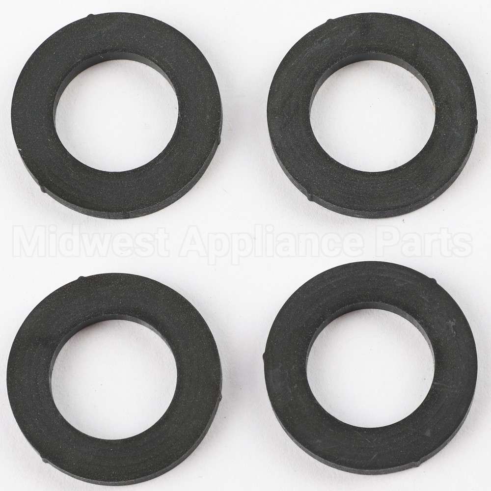 WX14X10017 GE 2Pk-Plymr Coated 4' Washer Hoses 90 Elbow