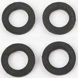 WX14X10017 GE 2Pk-Plymr Coated 4' Washer Hoses 90 Elbow