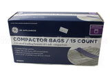 WX60X1 GE Universal Compactor Bags - 15 Count