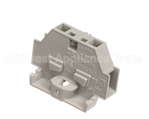 X40012-2G Globe Connecting Block 2-Con Gray
