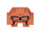 X40012-4R Globe Connecting Block 4-Con Orange
