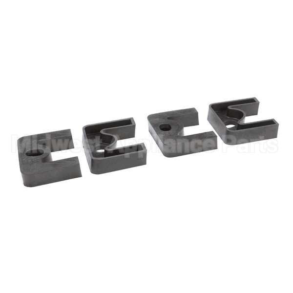 X40162-163 Compatible Globe Front/Rear Rubber Feet Guards