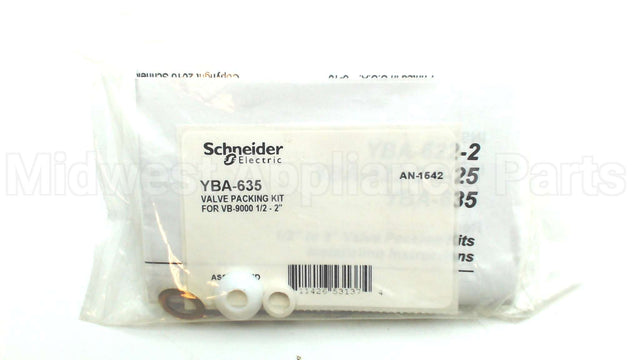 YBA-635 Schneider Electric (Barber Colman) Packing Kit Vb-9000 1/2"-2"