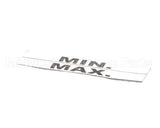 Z000558 Groen Label Maximum Minimum