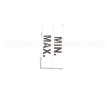 Z000558 Groen Label Maximum Minimum