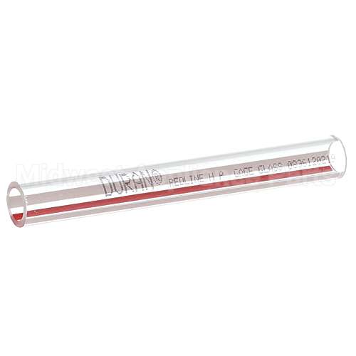 Z009752 Compatible Groen Tube, Glass-Red & White Stripe