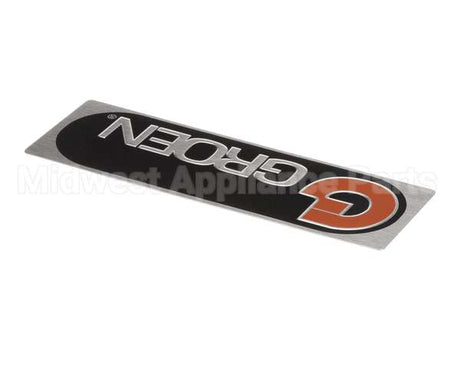 Z055450 Groen Nameplate Groen Large
