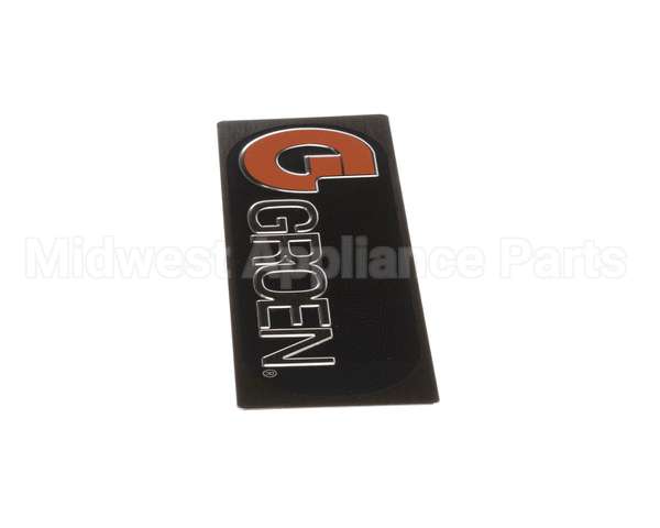 Z055450 Groen Nameplate Groen Large